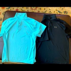 Gently worn Under Armour  XXL Golf polos.